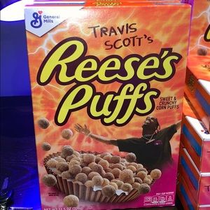 Special Edition Reese’s Puffs Travis Scott cereal